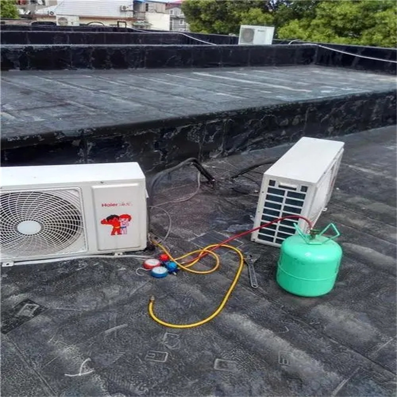 深圳宝安碧海湾新安装的格力空调漏氟维修